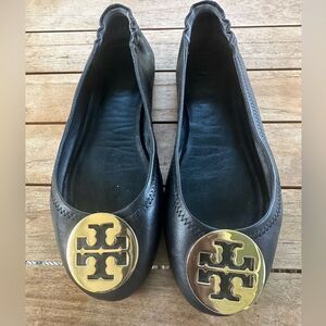 Tory Burch Women's Minnie Travel Ballet Flats 6.5